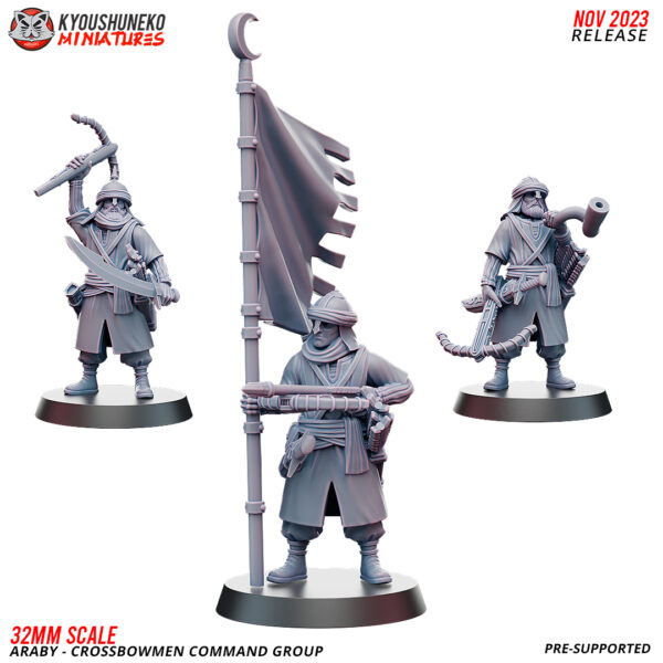 Command Group - Araby Crossbowmen - x1