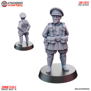 NCO A - Soviet Infantry ww2 - x1