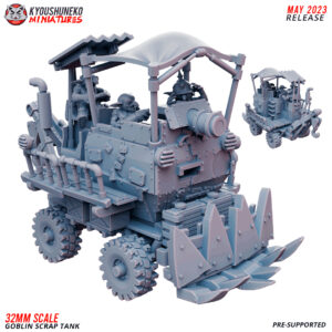 Space Goblin Scrap Tank and Crew - x1