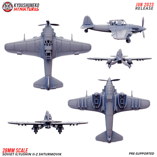 Soviet IL-2 Shturmovik ww2 - x1