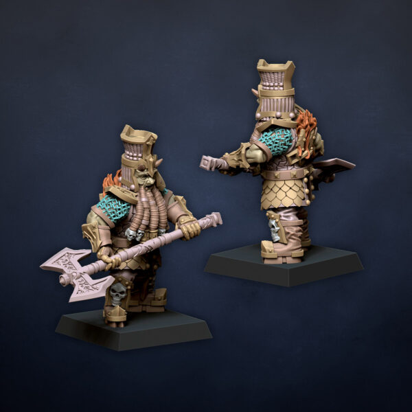 Infernal Warriors with Great Axe - x1