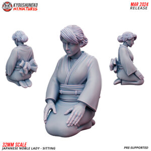 Japanese Noble Lady - Sitting - x1