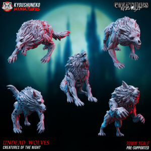 Undead Wolves - x1