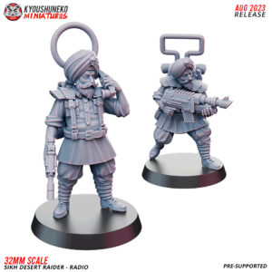 Radio Team - Sikh Desert Raiders - x1