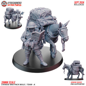 Chinese NRA Pack Mule | Team A ww2 - x1