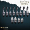 Aegean Elves Spearmen - x1