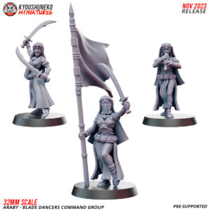 Command Group - Araby Blade Dancers - x3