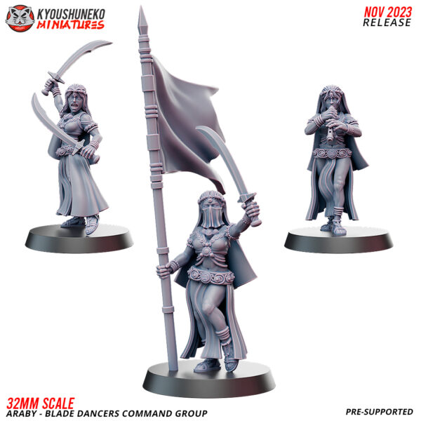 Command Group - Araby Blade Dancers - x3