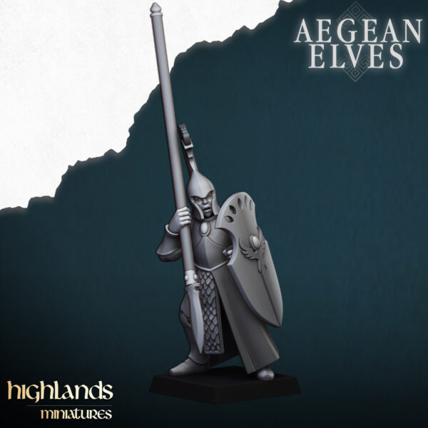 Aegean Elves Spearmen - x1