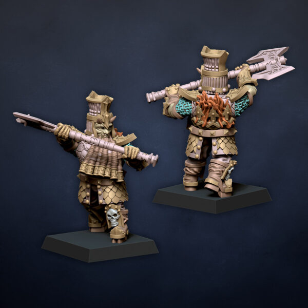 Infernal Warriors with Great Axe - x1