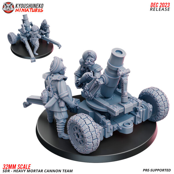 SDR Heavy Mortar Artillery Team - x1