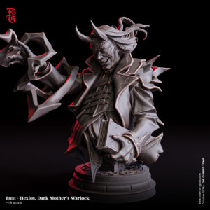Bust - Hexios, Dark Mother's Warlock