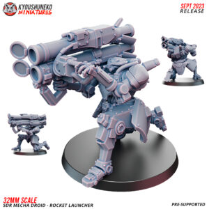 SDR Mecha Droid Rocket Launcher - x1