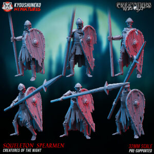 Squeleton Spearmen - x6