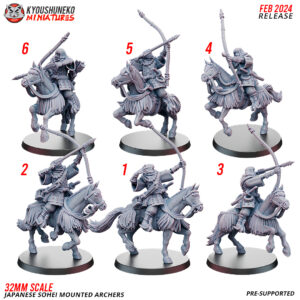 e803803e47fa12059fe4091d657932b5-4.jpg Japanese Mounted Sohei Archers - x6