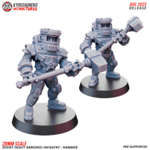 Hammer - Soviet Heavy Armored Infantry ww2 - x1