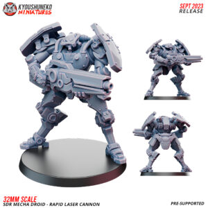 SDR Mecha Droid Rapid Laser Cannon - x1