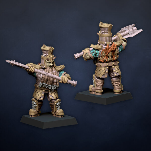 Infernal Warriors with Great Axe - x1