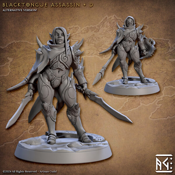 Blacktongue Assassin - D - x1