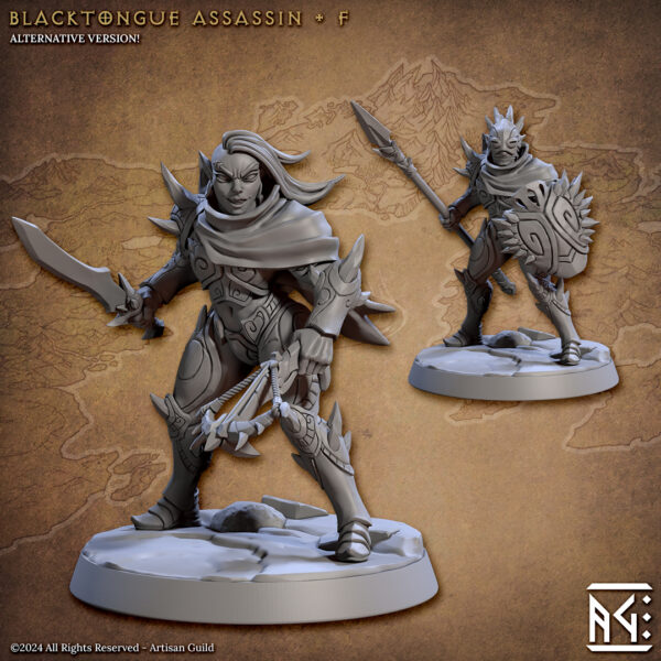Blacktongue Assassin - F - x1