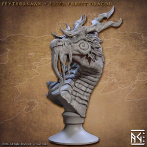 07ccdd31eaaecbae921f92373dc38c9b-1.jpg Epic Boss Bust: Feythornaax – Elder Forest Dragon - x1