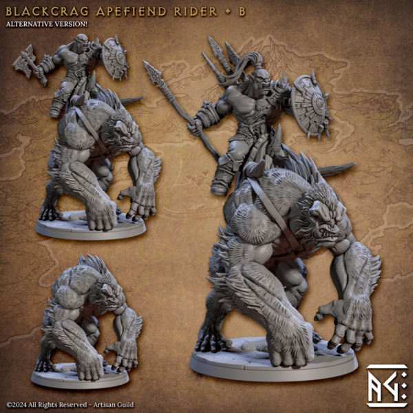 08e6dec78529ccb49c8ba5282366fcb6.png Blackcrag Apefiend Rider - B - x1
