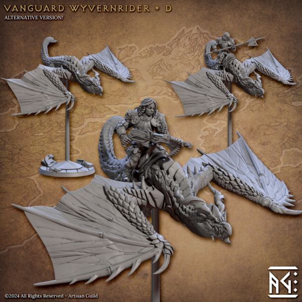 Vanguard Wyvern Rider - D - x1