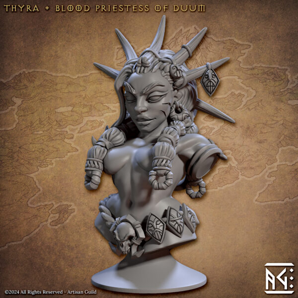 4142307d8d358dab5e79abb7d5fc979a-1.jpg Pinup Bust: Thyra Blood Priestess of Duum - x1
