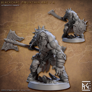 Blackcrag Mountain Orc - A - x1