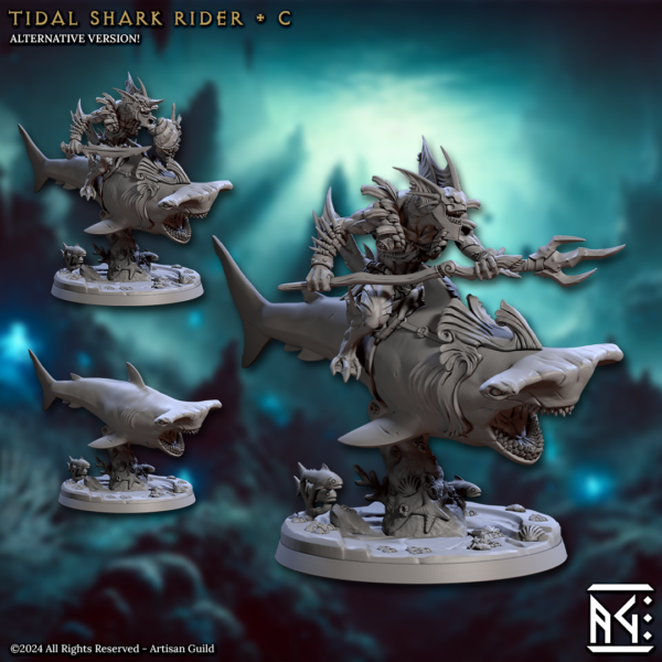 Tidal Shark Rider - C - x1