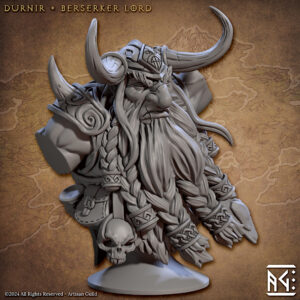 62e70fa9cc28f6a660af5a1bde31ccd1-1.jpg Heroic Bust: Durnir – Berserker Lord - x1