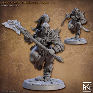 Blackcrag Mountain Orc - E - x1