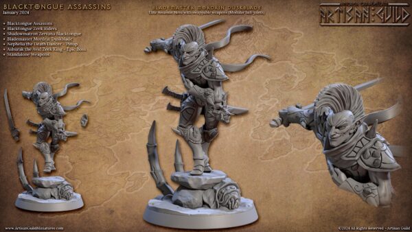 Blademaster Mordrin Duskblade - x1