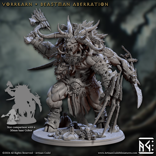 Vorrkarn - Beastman Aberration  - x1