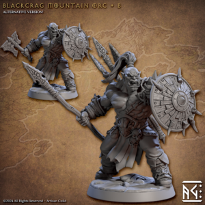 Blackcrag Mountain Orc - B - x1