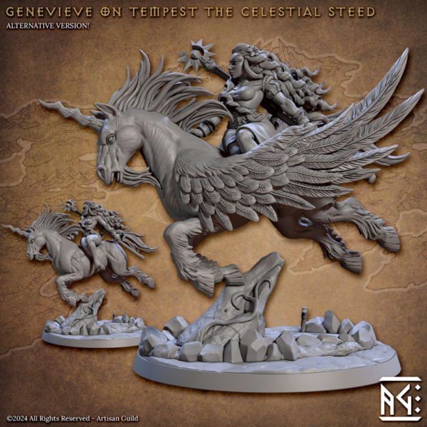 cf8863b645ff55df7f6469cfe590f670-2.png Genevieve on Tempest the Celestial Steed SFW - x1