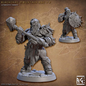 Blackcrag Mountain Orc - F - x1