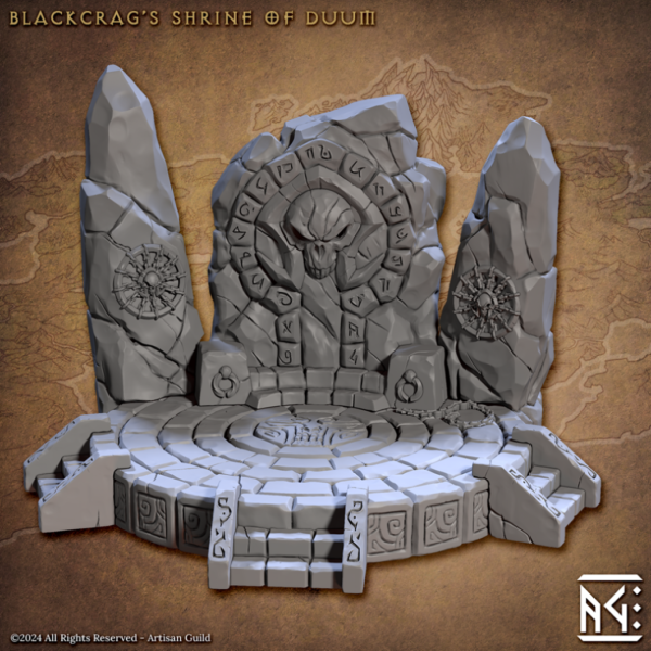 dab15519c48e5419a166912ea4a52881.png Blackcrag's Shrine of Duum - Scatter Terrain - x1