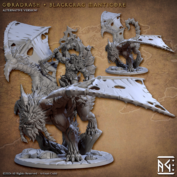 Goradrash - Blackcrag Manticore - x1