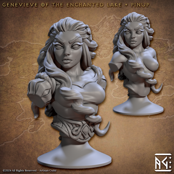 Genevieve of the Enchanted Lake (Pinup) NSFW - x1