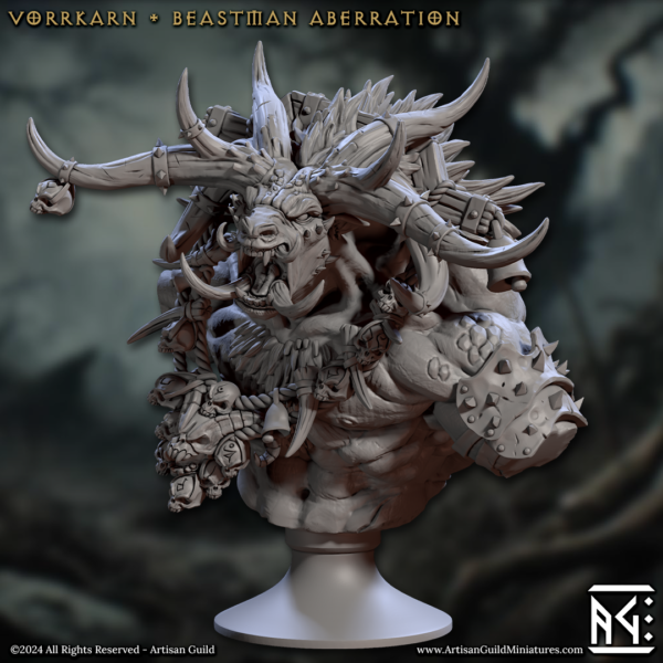 BUST - Vorrkarn Beastman Aberration - x1