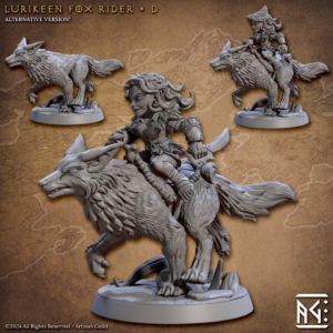 Mystic Fox Rider - D - x1