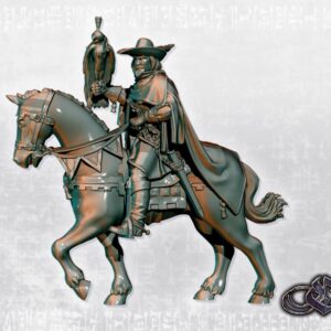 089f1d67ffde7013edb8a46d7b15ad3b.jpg Nobleman Falconer on Horse - x1