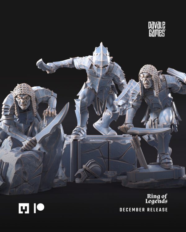 0e6cff7f4bf2316a89917eeea6f981ec.jpg Goblins of the cave - Warriors with sword and shield - 10x