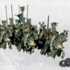 Black Grail Knights on horse - x1