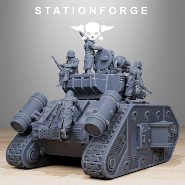 GrimGuard Battle Tank 2.0 (with interior) - x1 + Crew - x10