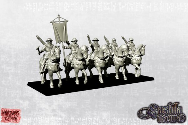 Yeomen on horse with Bows - x1