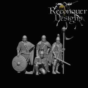 Visigoths Asturians dismounted Set 1  - 1x