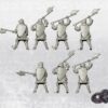 Men at arms with voulges - x10