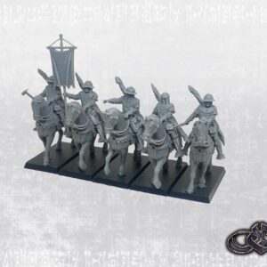 Yeomen on horse with Bows - x1
